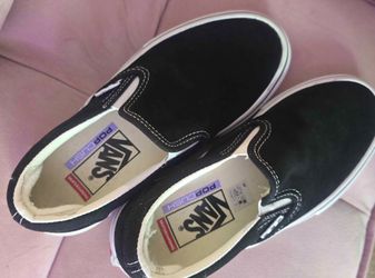Vans Slip-On Skate Shoes Black