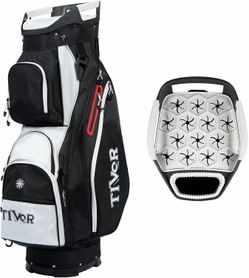 15-Way Quiet Top Golf Cart Bag