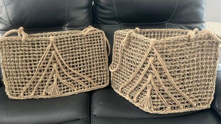 Seagrass Planter Pot Surrround