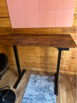 Wood office desk