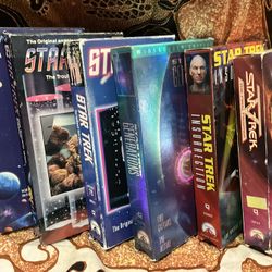 Used Lot Of 6 EPIC Star Trek VHS Movies And Classic Episodes Rare Vintage Excellent Condition 