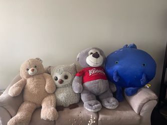 Large stuffed animals
