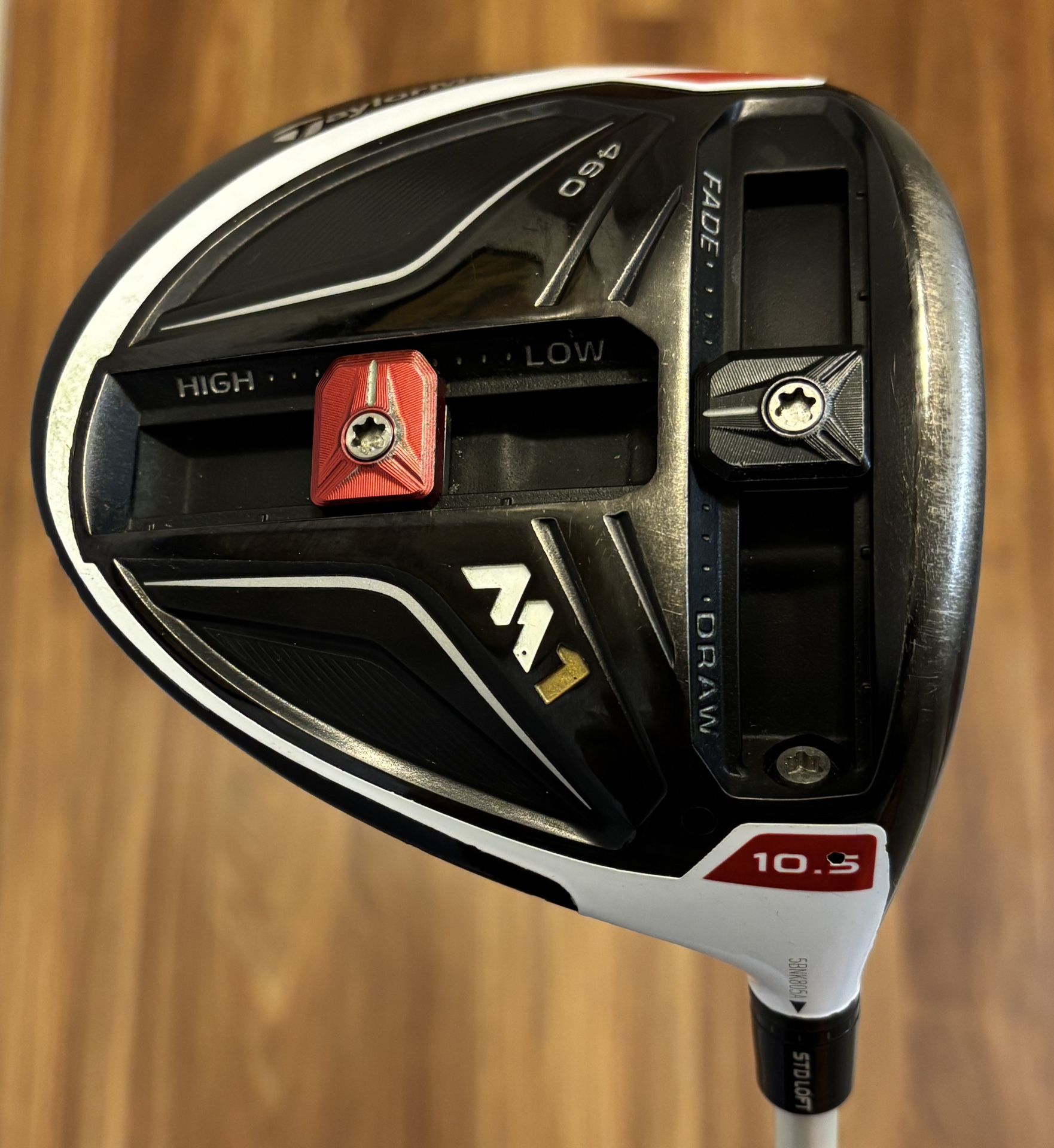 Taylormade M1 2016 460cc 10.5* Degree Driver with Aldila Rogue 110 MSI 70-3.1-S Stiff Flex Graphite Shaft