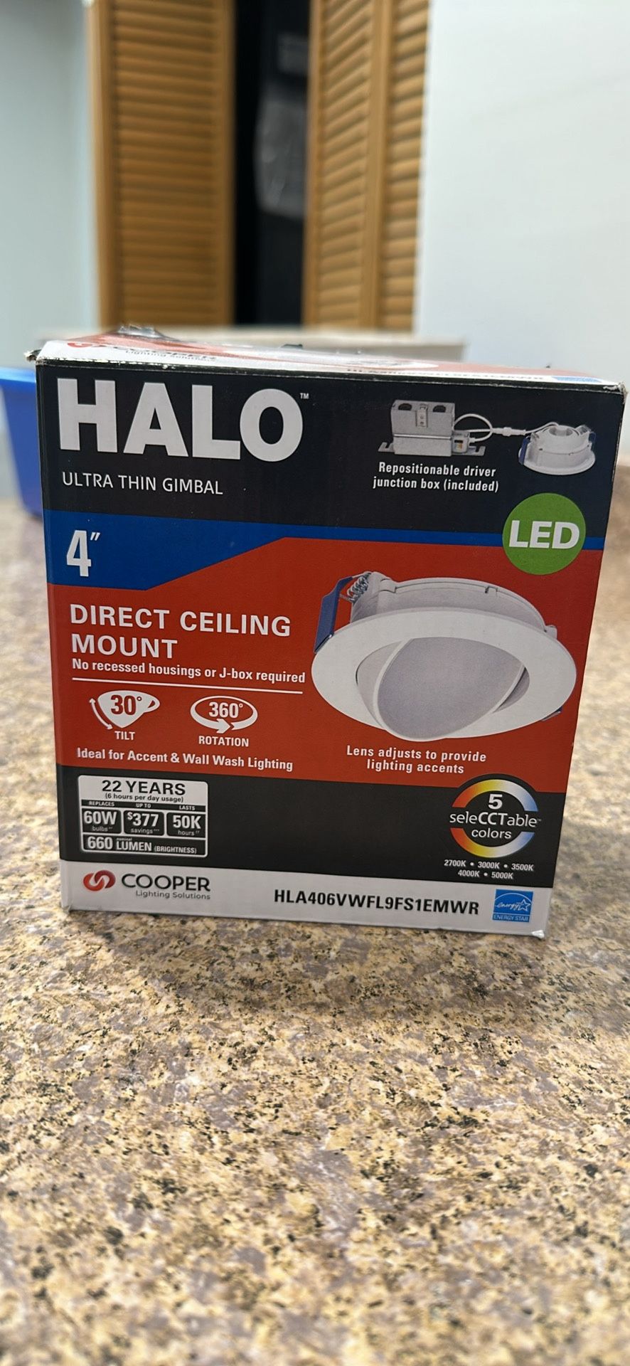 HALO LED Direct Ceiling Mount