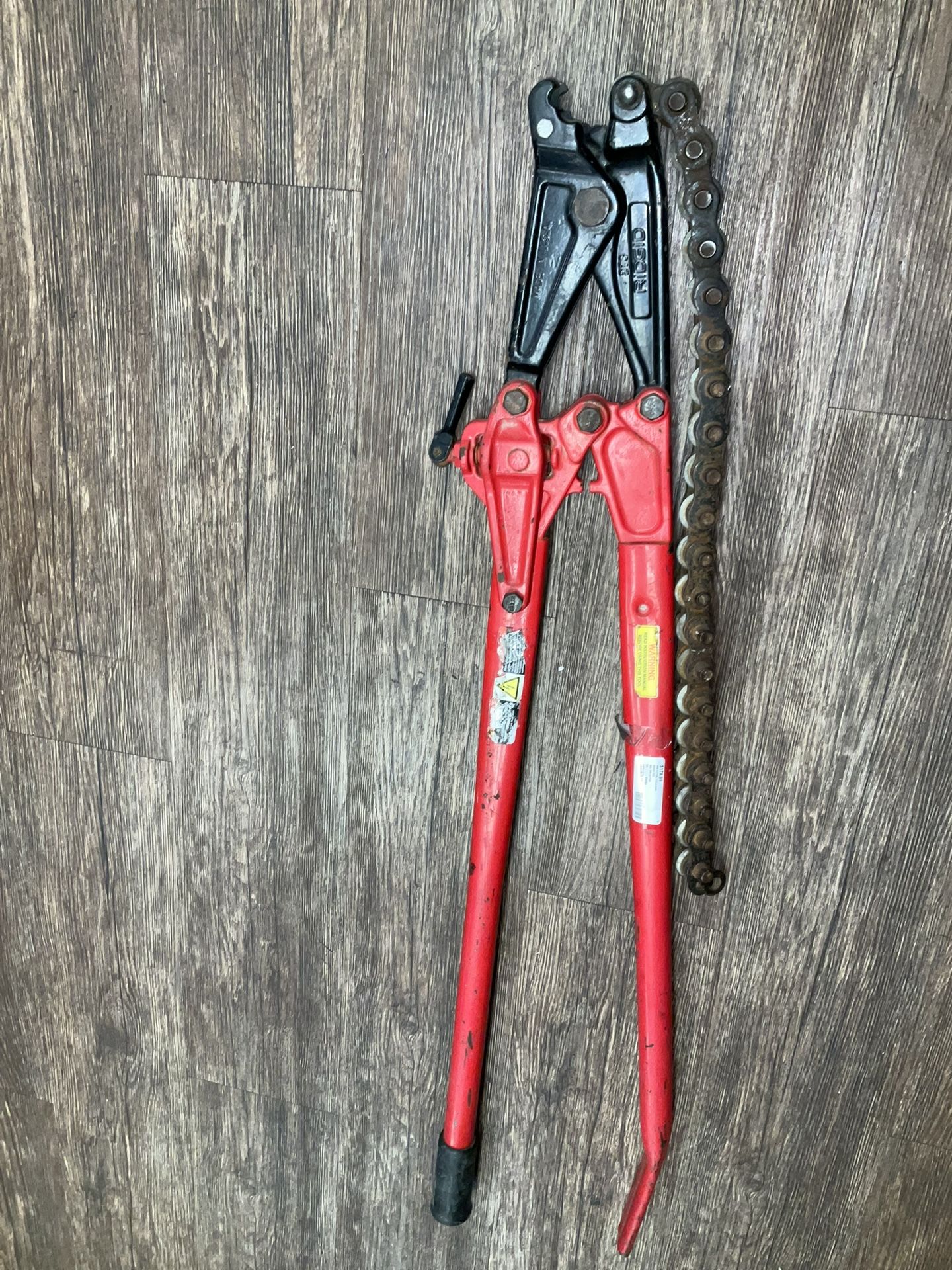 276 Ridgid pipe cutter, tools hand Ridgid tool 80IL pipe cutter