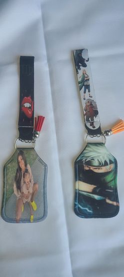 Hand Sanitizer Keychain 