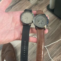Leather watches