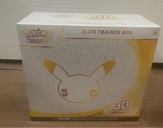 Pokemon 30th Anniversary ETB elite trainer box