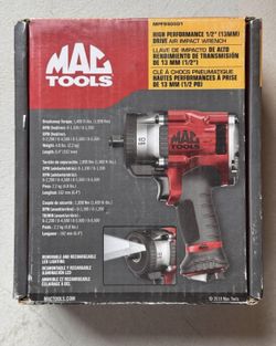 1/2 Mac Tools Air Impact