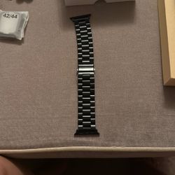 Apple Watch Smoked Black Stainless Steel Band