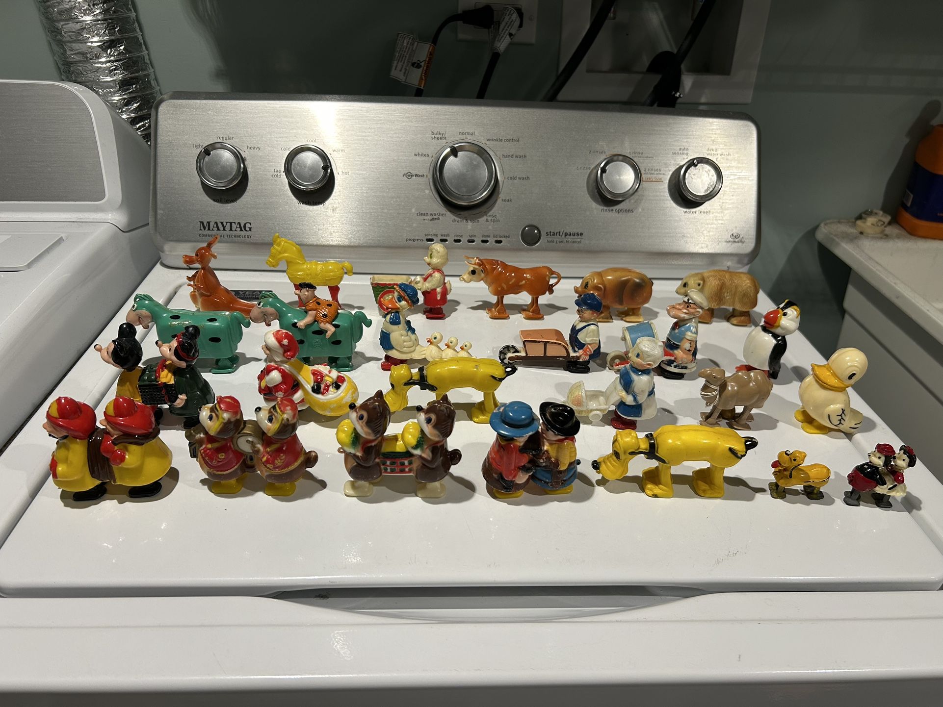 Marx Ramp Walkers Group Lot 1950’s Vintage Plastic Old Toys