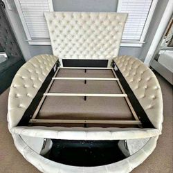 Brigitte Storage Bed Frame Gray, Black, Cream Color Options ⭐$39 Down Payment with Financing ⭐ 90 Days same as cash