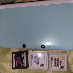 3ds Xl Mint Blue !