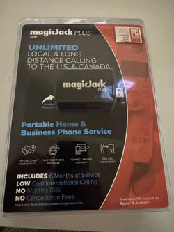 Magic jack plus phone adapter