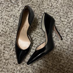 Jessica Simpson Black Heels