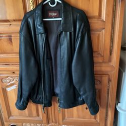 Men’s Leather Jacket XXL