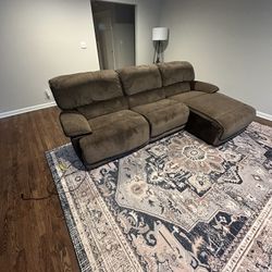 Reclining 3 Piece Couch Set