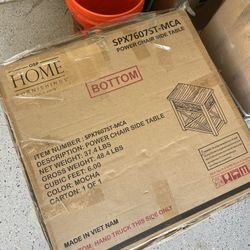 Power end/side table