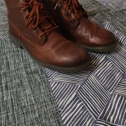 
Ugg Men's Morrison Lace Up Leather Ankle Boots Cordovan 1103748 Size 10