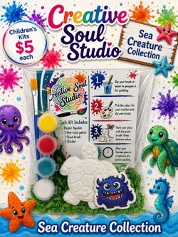 Painting kits or children or adults only $5 many to choose from  Pickup near Rosedale hwy and Allen rd