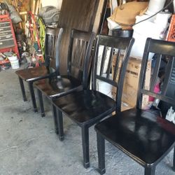 Table And 4 Chairs 