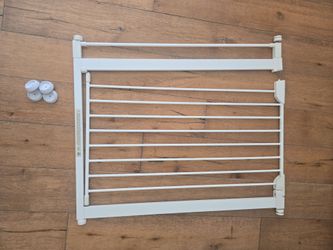 Baby gate H39.5" white