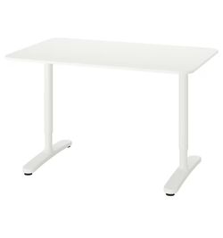 Bekant White Ikea Desk Table