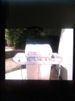 Stainless steel barbaque both natural gas and propane