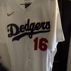 LA Dodgers Will Smith 2025 World Series Gold Champions Jersey NWT size 40