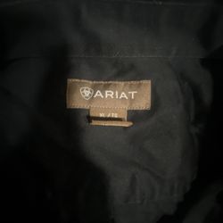 Ariat Black Button-Up Shirt – Men’s