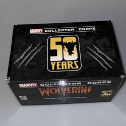 NEW!! Funko Marvel Collector Corps Wolverine 50 Years Mystery Box Size XL