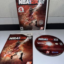 NBA 2K12 (Nintendo Wii, 2011) Complete 