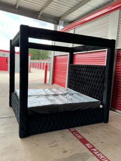 Canopy King Bed Frame