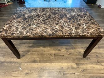 Marble table