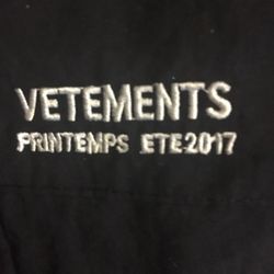 Vetements X Reebok Track Joggers