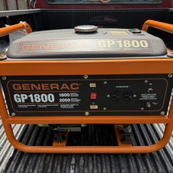 Super nice Generac GP 1800 generator low hours perfect just serviced
