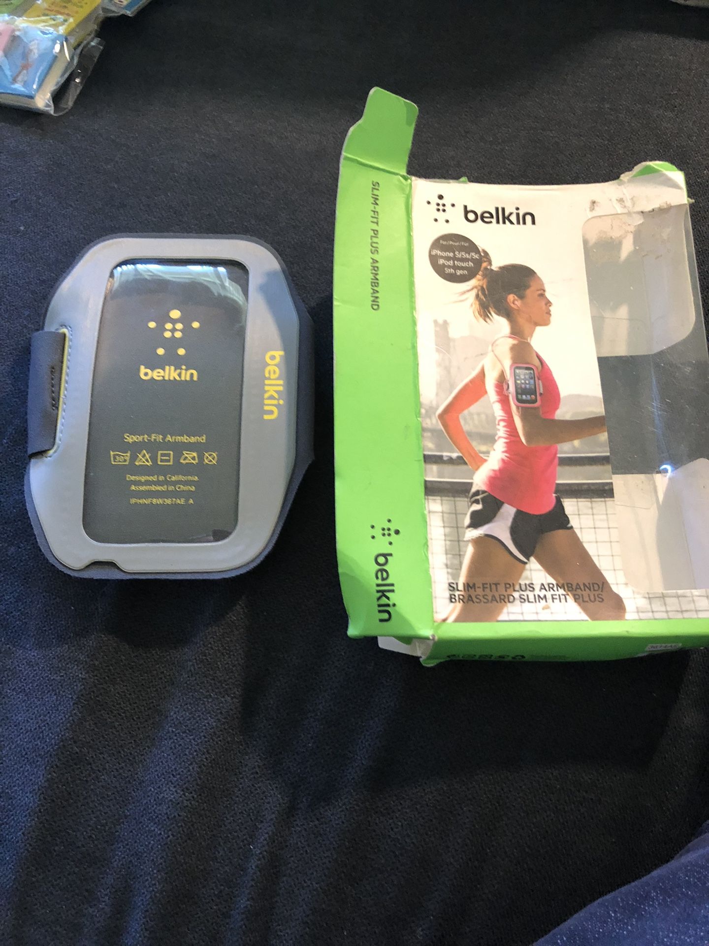Belkin Slim Fit Plus Armband For iPhone 5,5s, 5c And Ipod Touch 5th Generation