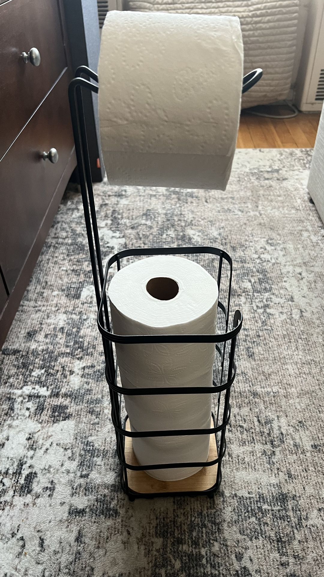 Freestanding Toilet Paper Holder