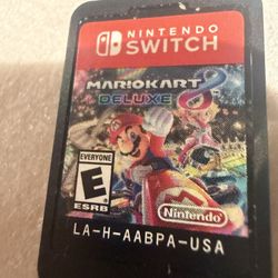 Mario Kart 8 Deluxe (Nintendo Switch, 2017) Game Cart Cartridge Only - Tested 