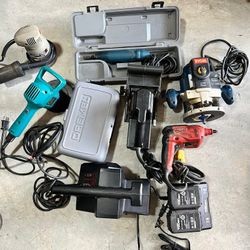 HUGE Power Tool Lot – Makita, Porter Cable, Ryobi, Hilti, Craftsman, Dremel – Works Great (Acworth)