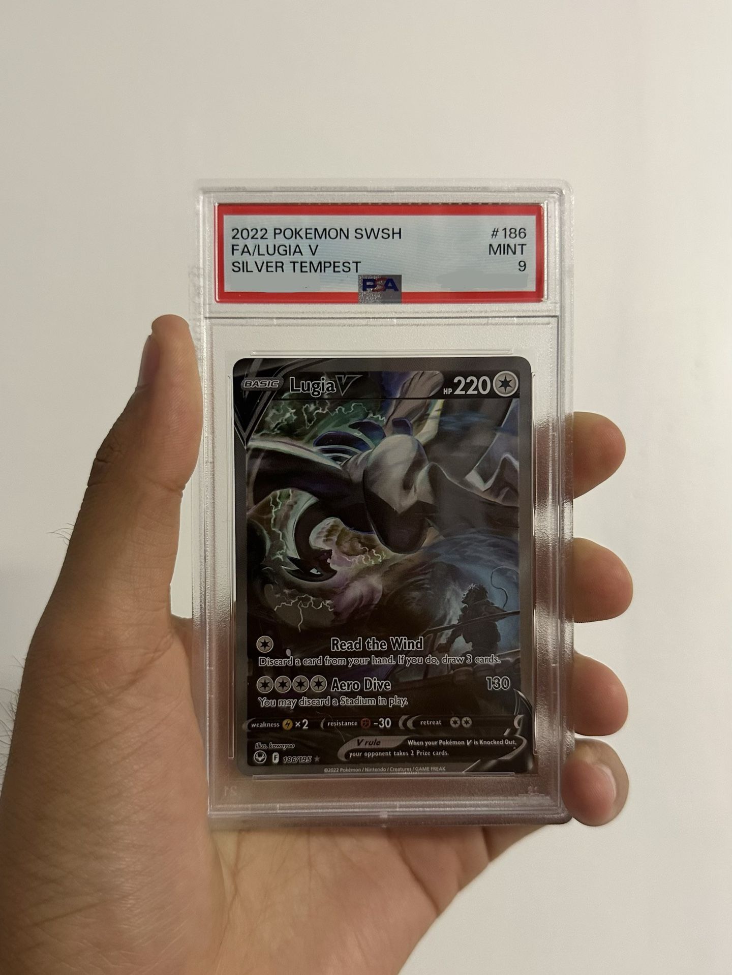 PSA 9 LUGIA V ALT ART 