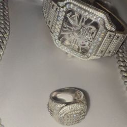 Moissanite Jewelry Set