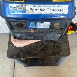 Chicago portable generator 900 watt 