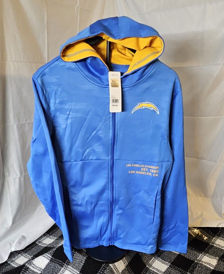 NFL Team Apparel San Diego Chargers Hoodie Size Medium 

