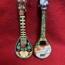 Set of 2 Greek Lyra Decorations Imported From Greece