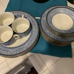 Blue Chintz Mikasa Blue China