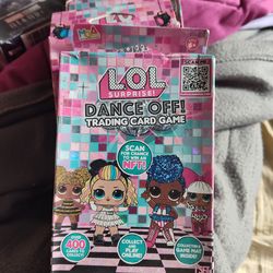 LOL surprise dance off! Trading cards game