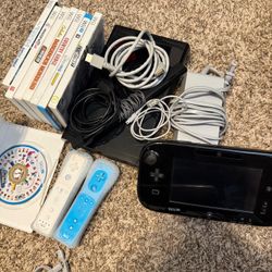 Nintendo Wii U Console Bundle with Games and Controllers