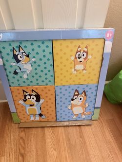 Bluey canvas