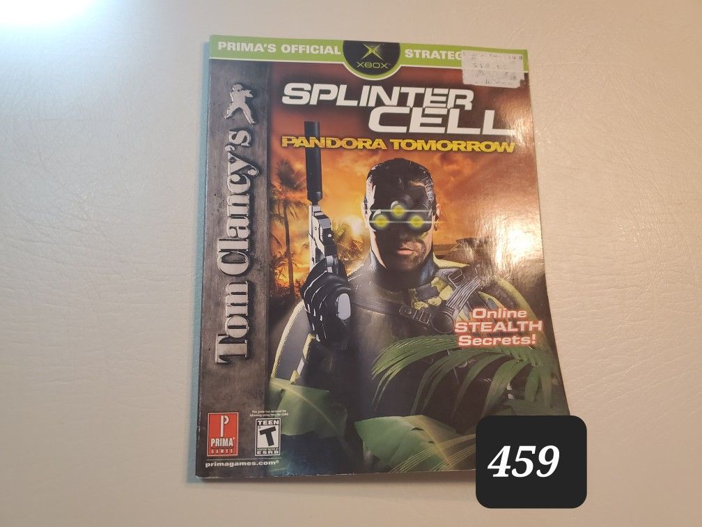 Splinter Cell Pandora Tomorrow Strategy Guide 